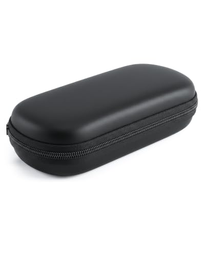 TriverseTech EVA Hard Carrying Case for PSP 1000/2000/3000 Protective Travel Storage Bag with Mesh Pocket Elastic Straps Dual Zipper and Wrist Strap