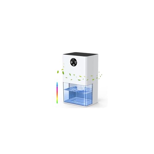 Deumidificatore Casa 1500ML, Deumidificatore Portatile Casa Muffa Ultra Silenzioso per