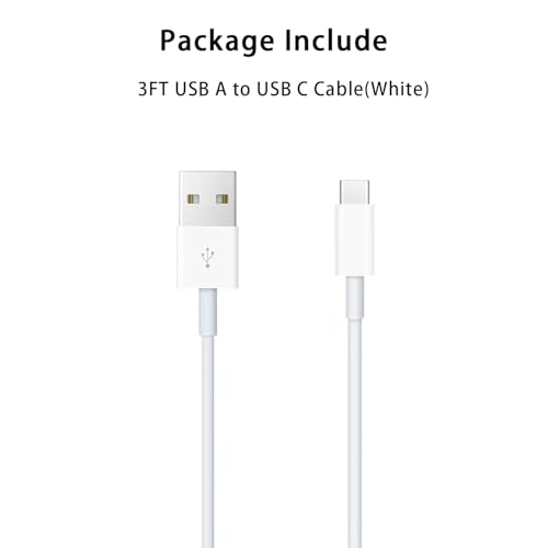 Apple CarPlay Cable for iPhone 16/15 Pro Car Charger, USB A to USB C Cable Charging Cord for iPad Pro/Air 10th/5th Gen/Max Plus