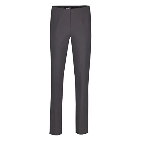 Robell Marie High Waist Trousers with Slit Hem Cover