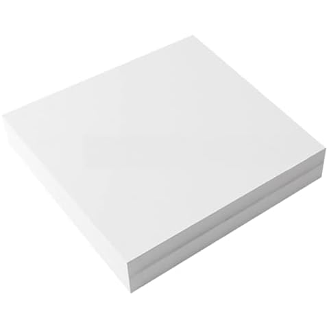 Cut Away Embroidery Stabilizer 8"x8" 100 Precut Sheets, Seneme 2.5oz Medium Weight Cut Away Stabilizer for Embroidery Backing for Machine Embroidery and Hand Sewing for 4x4 and 6x6 Hoops Cover