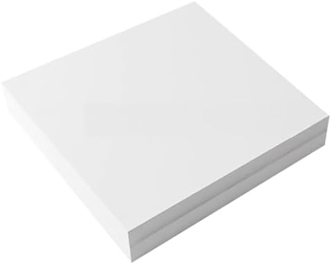 Cut Away Embroidery Stabilizer 8"x8" 100 Precut Sheets, Seneme 2.5oz Medium Weight Cut Away Stabilizer for Embroidery Backing for Machine Embroidery and Hand Sewing for 4x4 and 6x6 Hoops