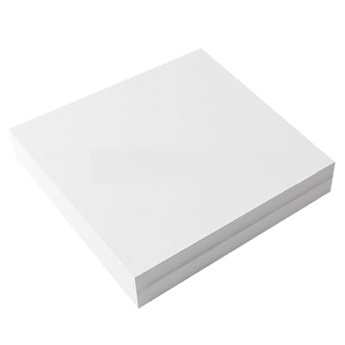 Cut Away Embroidery Stabilizer 8'x8' 100 Precut Sheets, Seneme 2.5oz Medium Weight Cut Away Stabilizer for Embroidery Backing for Machine Embroidery and Hand Sewing for 4x4 and 6x6 Hoops