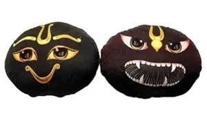 Image of Narayan Shila & Narasimha Shila Soft Toy for Kids | Vedic Culture Inspired Plush Toys | Soft Cushion Style Toys | Spiritual Learning Gift for Children | Home Decor & Educational Toy