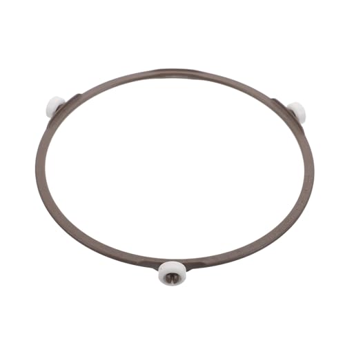 AMUSLESUR Soporte para Bandeja Giratoria de Microondas, Anillo de 15,8 CM Antideslizante para Plato de Vidrio, Accesorio de Repuesto para Horno Microondas en Cocina Familiar