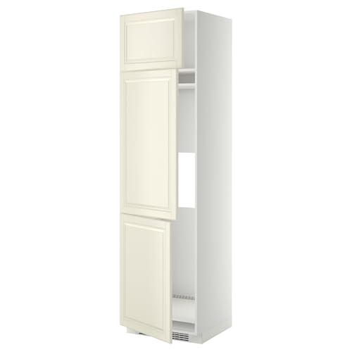 ProTuning METOD High Cab f frigorífico/congelador con 3 puertas, blanco/blanco roto Bodbyn, 60 x 60 x 220 cm