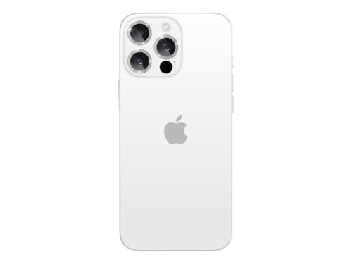 Case-Mate Camera Lens Protector with Aluminum Twinkle Rings for iPhone 16 Pro Max/iPhone 16 Pro - Double Tempered Glass, Anti-Scratch - Ultra HD View with Night Shooting, Case Friendly, Easy Install