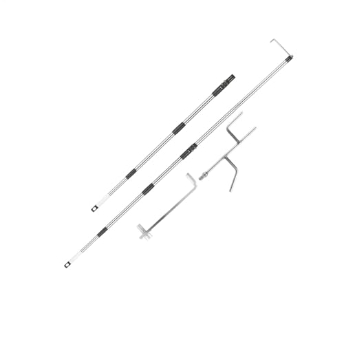 Truck Bed Cargo Grabber Tool, Telescopic Cargo Grabber, Heavy Duty Truck Reach Tool, Cargo Reacher for Trucks, Non-Slip Handle C