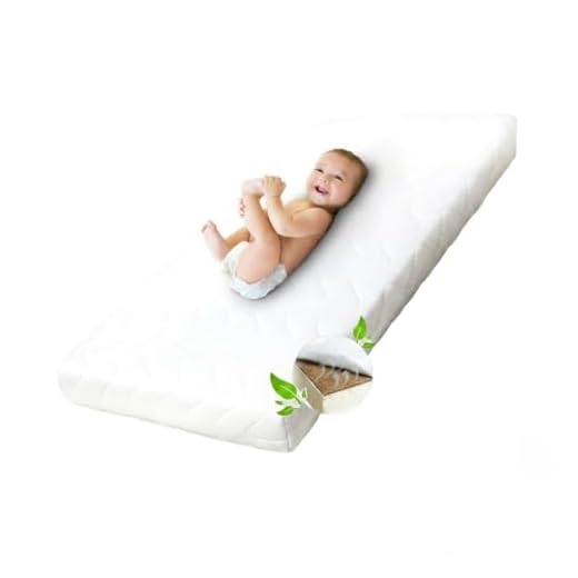 Ehrenkind® Babymatratze Kokos | Baby Matratze 70x140 | Kindermatratze 70x140 mit hochwertigem Schaum, Kokosplatte und Hygienebezug