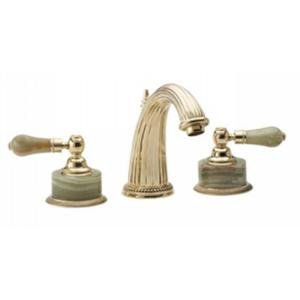 Phylrich K370 025 - Regent Lavatory Faucet Green Onyx Handle