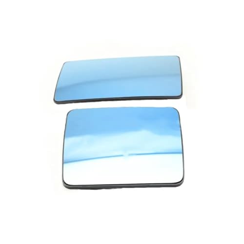 Lentille de rétroviseur gauche bleu dégivrant pour Mercedes Benz 190 W201 1982-1993
