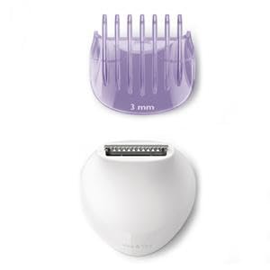 Replacement Bikini Trimmer Cutter Head +Comb for BRL170 BRL180 BRL160 BRL140 BRL130 BRL640 BRE610 BRE620 BRE630 BRE640 Women Electric Shaver Razor Godless Hair Removal Shaver Kits（Purple)