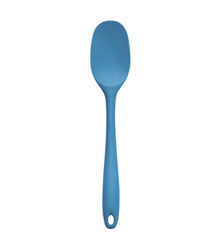 Oikos - Kit Utensílios de Silicone com Pegador Azul 5 Peças