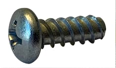 M3-1.34 x 5mm Thread Forming Screws for Plastics 30 Degree Thread Flank/Phillips/Pan Head/Steel/Zinc (1000 pcs)