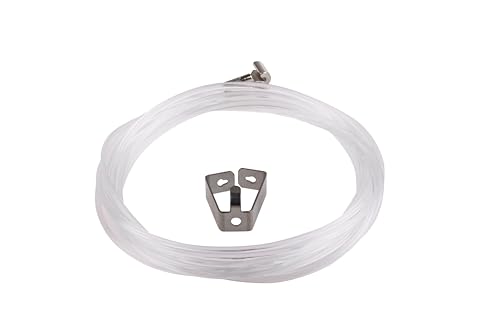 Stasbinario quadri per appendere - cobra + cavo perlon + gancio smartspring - Sistemi per appendere quadri/cornici/poster - gancetti per quadri - senza forare - 150 cm (set da 2, 4 o 5 pezzi)