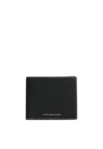 Portefeuille Homme en Cuir Noir Tommy Hilfiger Compagnon de Votre Lifestyle