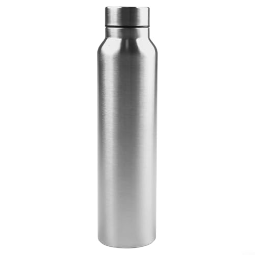 Botella de agua ligera para deportes al aire libre, taza de acero inoxidable de gran capacidad para bebidas frías durante aventuras (1000 ml)