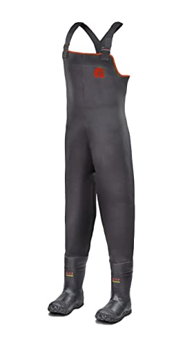 Gator Waders Men's Evo1 Waterproof Waders (Red, Long 14)