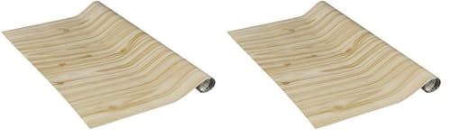 Venilia Lámina adhesiva, Pino Aspecto madera Marrón, 45cm x 1,5m, Espesor 95μ, Vinilo autoadhesivo para muebles o cocina, decorativas papel pintado pared, PVC sin ftalatos, Fabricado en UE