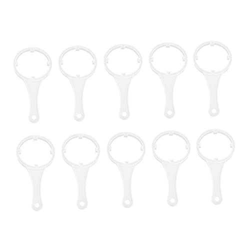 OSALADI 10pcs Plastic Water Purifier Wrench Tool for Filter Housing Spanner for Easy Filter Changes Strong Design to Prevent Cracking
