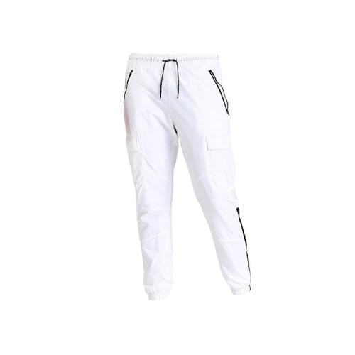 Nike Pantalon de survêtement AIRMAX Woven Cargo Blanc L