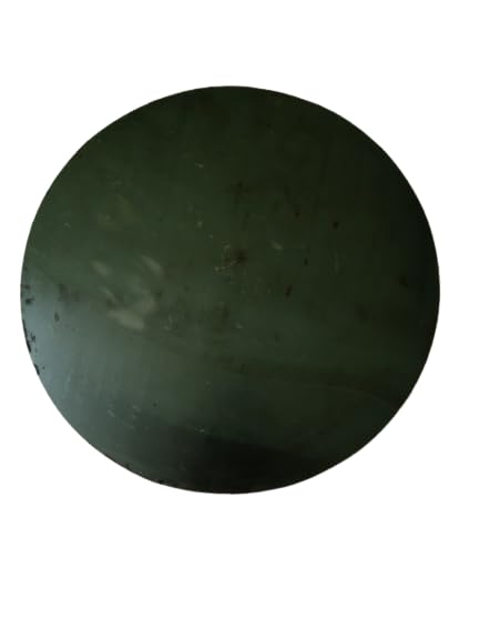 Aadityaa's Iron Dosa Tawa Tava Frying Pan Big Size.Pure Flat Handmade Sheet Metal 11 Inch Dia x 3 mm Thick Without Handle Heavy Duty for Roti Chapati Tawa Pan.