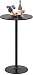 Giantex Pub and Bar Table 24-Inch 40-Inch Height Modern Style Round Top Standing Circular Cocktail Table Suitable for Living Room, Kitchen, Outdoor& Indoor Bistro Table (2)