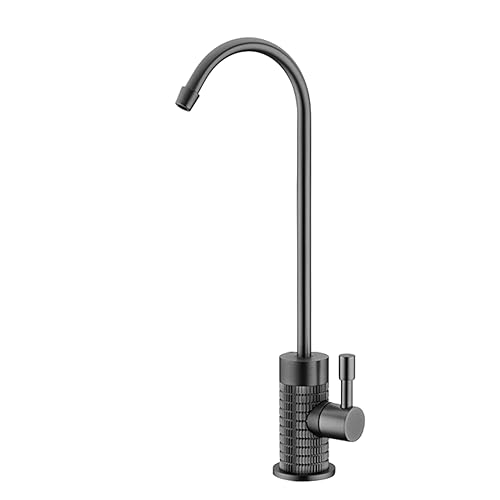 Robinet à refroidissement unique or brossé pour osmoseur