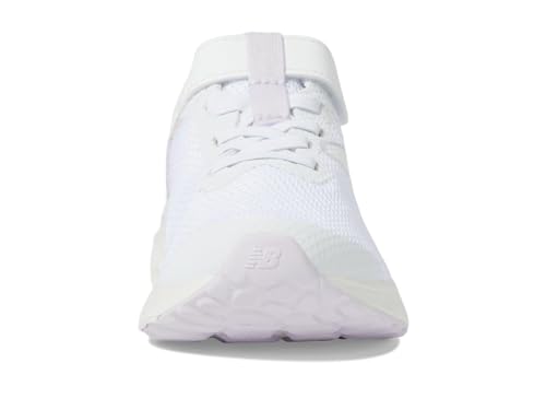 New Balance Fresh Foam Arishi V4 Bungee Lace with Top Strap Running Shoe, White/Taro, 1.5 X-Wide US Unisex Little_Kid3