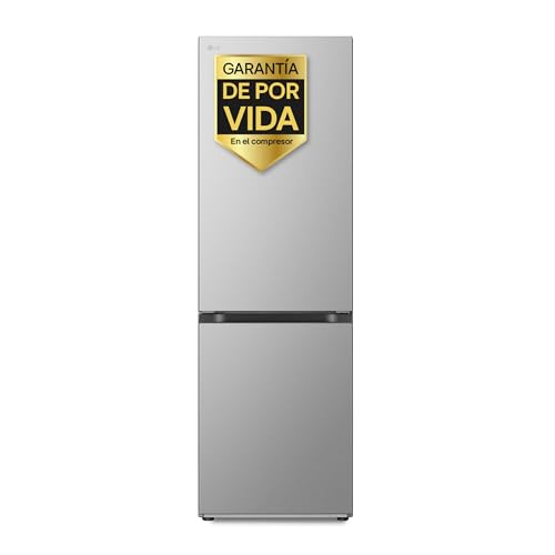 LG GBV5140CPY - Frigorífico Combi 2 Puertas, Door Cooling+, Clasificación C, Capacidad de 374L, Serie 500, 1,86m, Inox Antihuellas