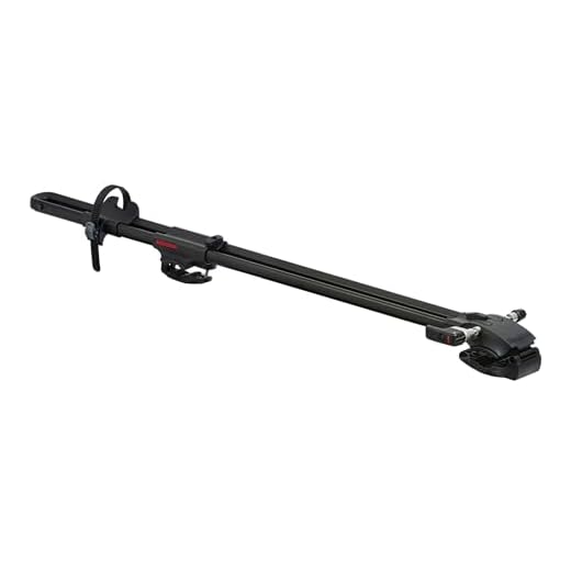 YAKIMA ForkLift Rooftop Fork Style Bike Mount, Fits StreamLine Crossbars, Easy To Adjust Sliding Wheel Tray, Fits Most Disc Brakes, Tool Free Install