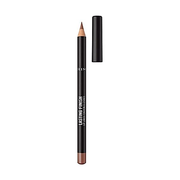 Rimmel Lasting Finish 8HR Soft Lip Liner Pencil - Vibrant, Blendable Formula to Lock Lipstick in Place for 8 Hours - 705 Cappuccino, .04oz