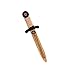Liontouch 51006LT Espada de Juguete de león de Espuma para niños WoodyLion, pequeño | Dorada y Rosa