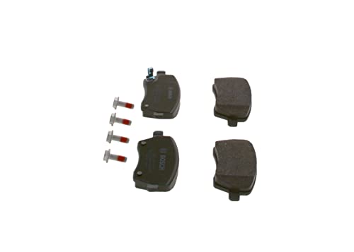 Bosch BP1494 - Pastiglie Freni Auto, Asse Anteriore - Qualità Bosch - Riduzione Del Rumore E Della Polvere - Certificazione ECE-R90 - Senza Rame - 1 Confezione Da 4 Pastiglie - Con Accessori - 6