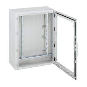 Bastidor fijo 19P 8u (PLA5x7) 7035 châssis rack fixe gris pour réseau