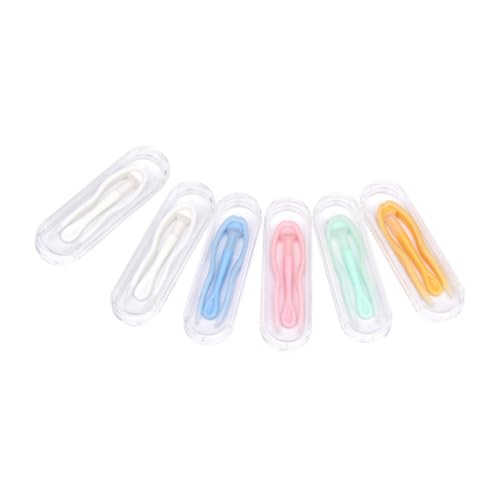 Beaupretty 6juegos Herramientas para Lentes de Contacto Aplicador de Lentes y Extractor de Pinzas Ventosas para Colocador de Lentillas y Pinzas de Lentillas Color Aleatorio