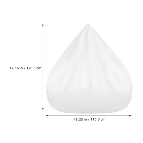 Forro interior para sofá bean bag XL con cremallera y tejido transpirable 4