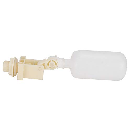 Automatic Float Ball Valve | Water Level Control Switch for Fish Aquariums/Cooling Towers | Plastic Inlet Valve, Easy Angle Installation