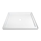 DeerValley 48 inch Center Drain Shower Base