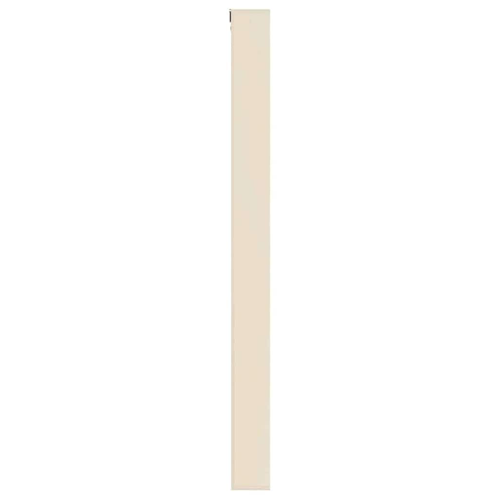 Mensola da parete beige in legno 98 x 4,5 x 55 cm con molto spazio per soggiorno, camera da letto, ufficio, salvaspazio e decorativa