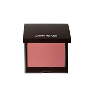 Laura Mercier Blush Color Infusion: Sheer Pressed Powder Blush for Cheeks, Buildable Formula, 10HR Wear, Long Lasting Color, Matte and Shimmer Finishes, Rose