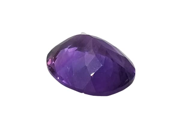 Améthyste naturelle ovale violette de qualité supérieure pour haute joaillerie