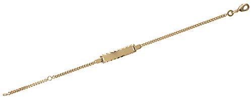 Regalo de bautizo pulsera con placa grabada para bebé niño 3