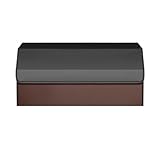 HCZKIUJ Compatible for Lixiang L7 L8 L9 ONE Accessories Car Trunk Storage Box Rear Tailbox Organizer Leather Foldable Storage Box (L Coffee)