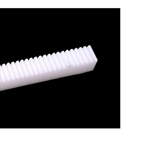 Cylindrical Drive 1pc 0.8 Module Nylon Gear Rack 10mm Width 10mm 15mm Height Plastic Gear Rack Spur Gear Transmission Linear Guide Rail Rack Rack Machinery(10x15x300mm)