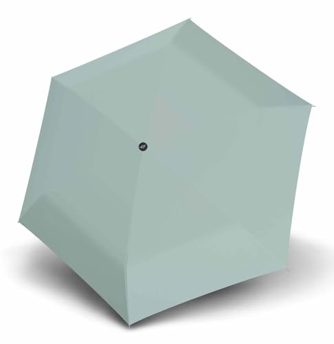 Knirps parapluie Mini Duomatic Ocean Wave menthe résistant au vent fort