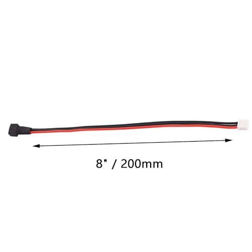 Image of 5pcs JST-XH 2S 8 inch /200mm 22awg Balance Plug Extension Lead Wire for RC Battery Charger(W69-5)