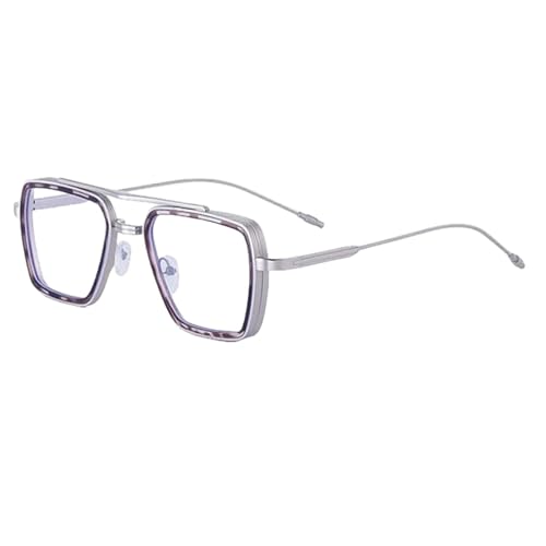 Lunettes steampunk homme luxe monture retro punk de haute qualité