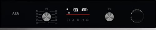 Four Électrique AEG Series 6000 OR6PB51WSB – 72L, 3390W, Pyrolyse, SteamCrisp - vue 5
