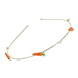 Homoyoyo Bandeau Cheveux Décoratif Carrotte Élégant Accessoire Délicat et Confortable ...
